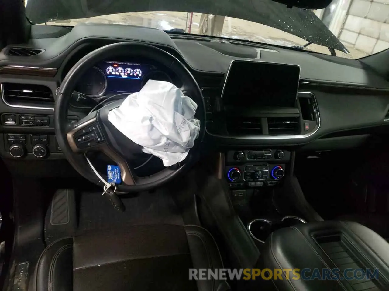 8 Фотография поврежденного автомобиля 1GNSKTKL6MR124357 CHEVROLET TAHOE 2021