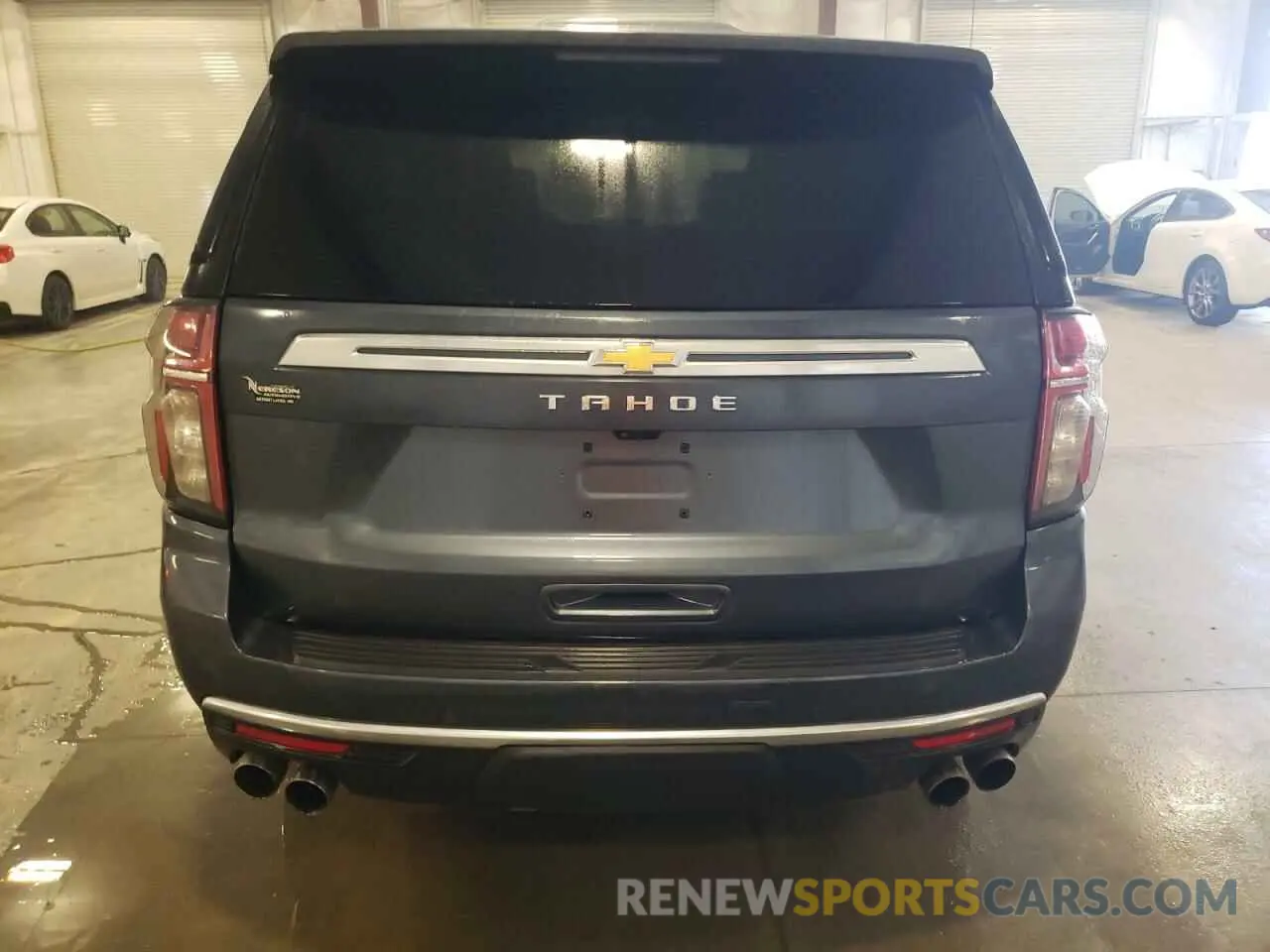 6 Photograph of a damaged car 1GNSKTKL8MR314824 CHEVROLET TAHOE 2021