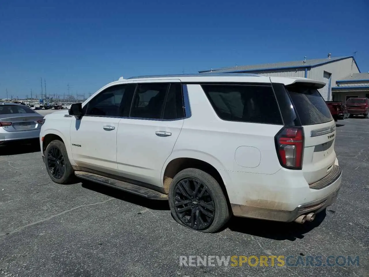 2 Photograph of a damaged car 1GNSKTKLXMR166711 CHEVROLET TAHOE 2021