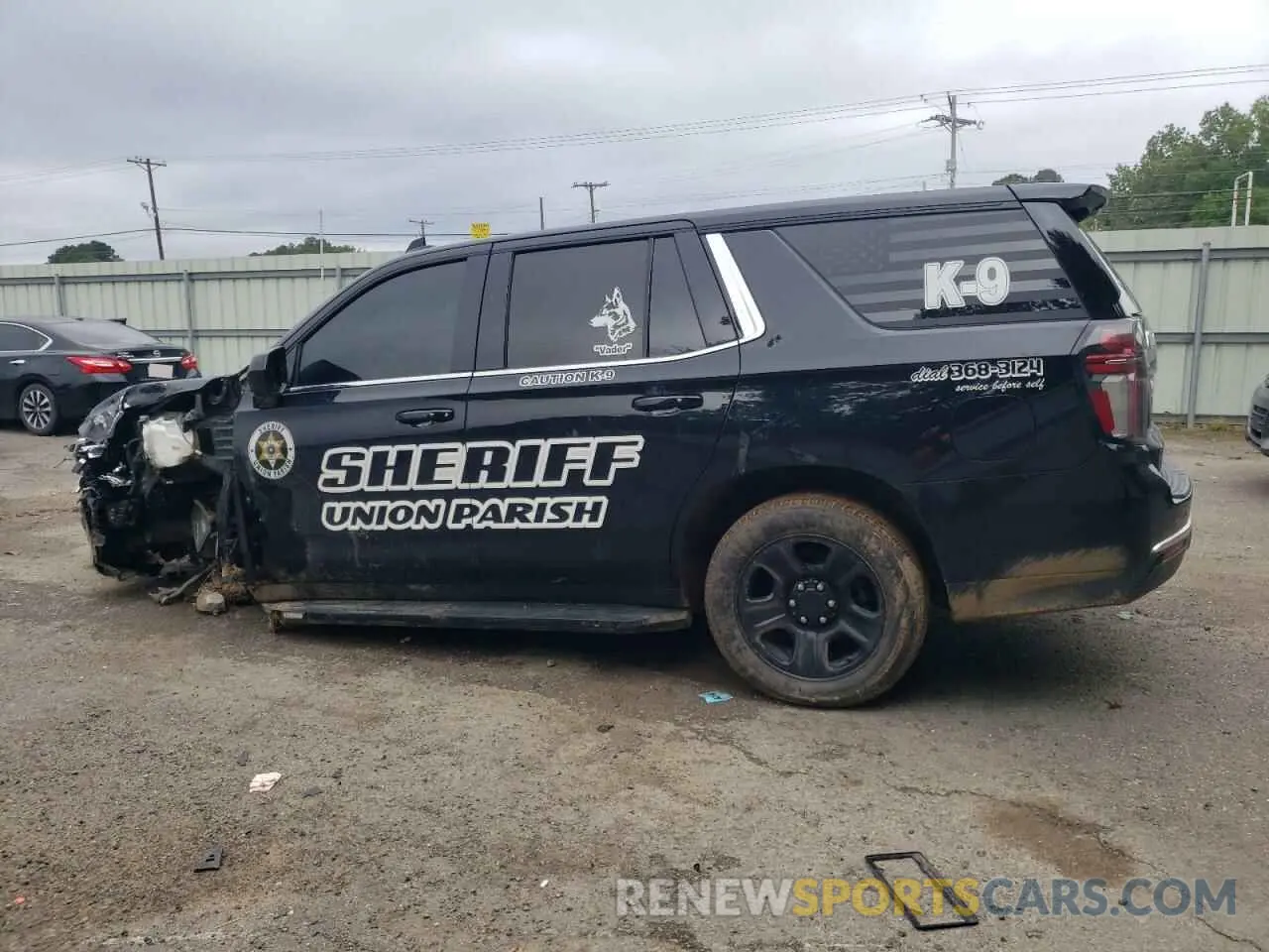 2 Фотография поврежденного автомобиля 1GNSCLED9NR155315 CHEVROLET TAHOE 2022