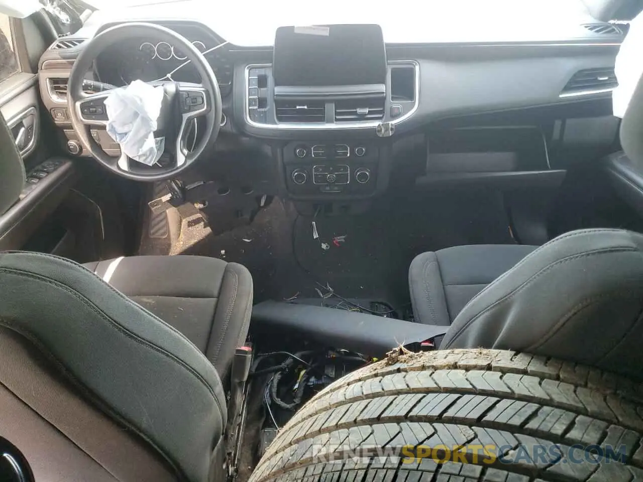 8 Фотография поврежденного автомобиля 1GNSCLED9NR155315 CHEVROLET TAHOE 2022