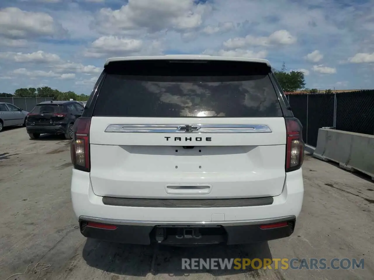 6 Фотография поврежденного автомобиля 1GNSCLED9NR251641 CHEVROLET TAHOE 2022