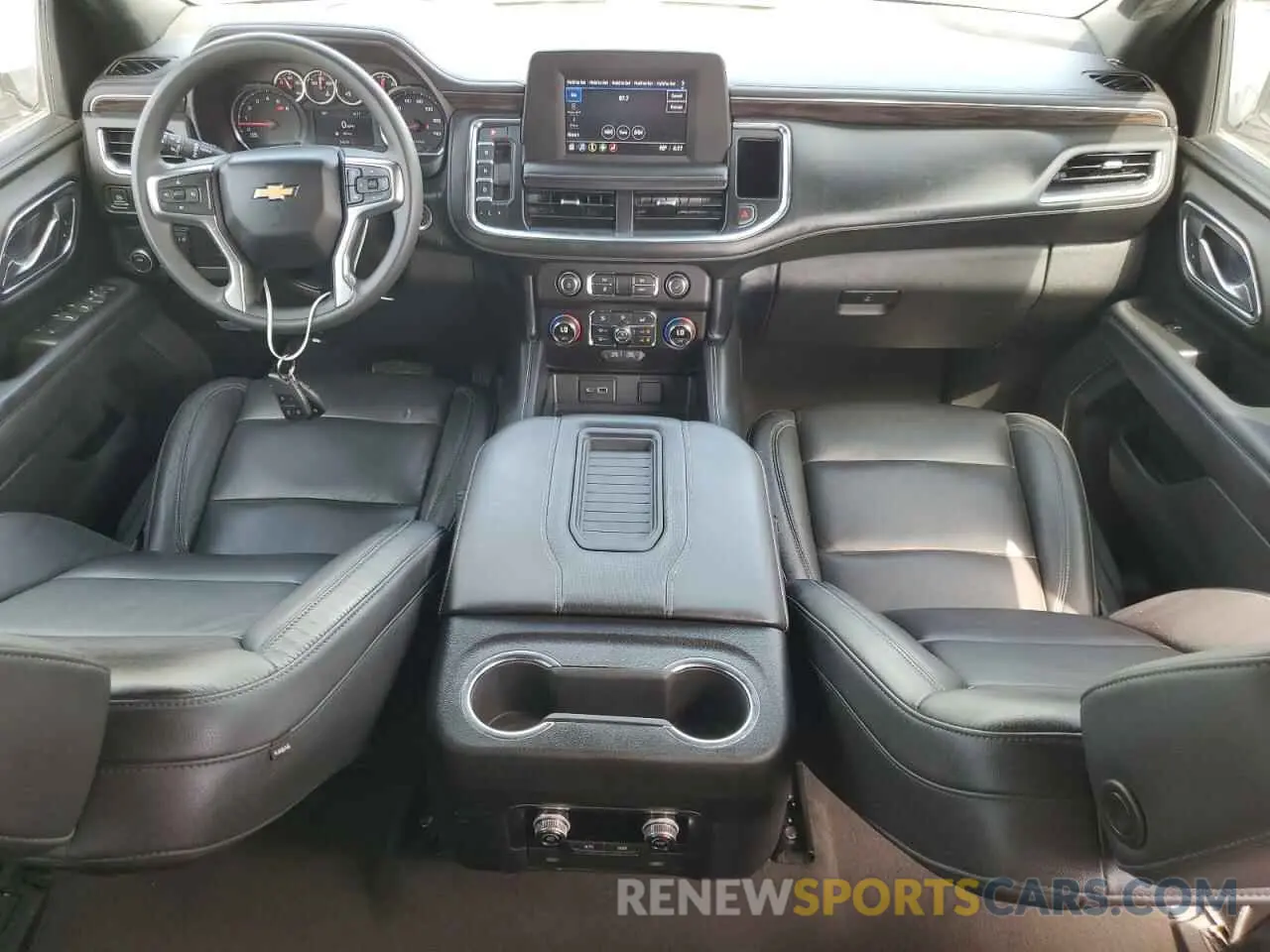 8 Фотография поврежденного автомобиля 1GNSCLED9NR251641 CHEVROLET TAHOE 2022
