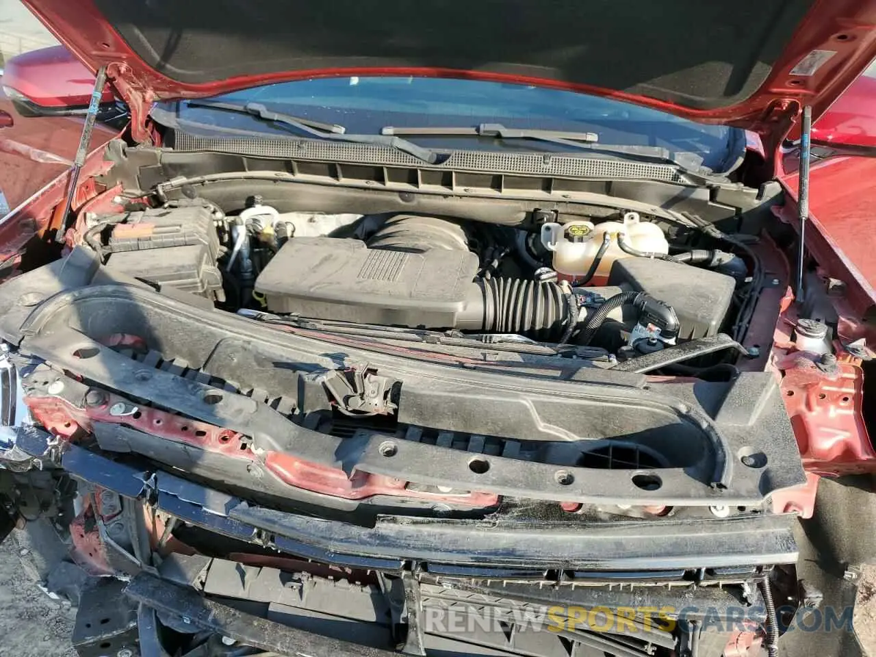 13 Photograph of a damaged car 1GNSCNKD0NR105015 CHEVROLET TAHOE 2022