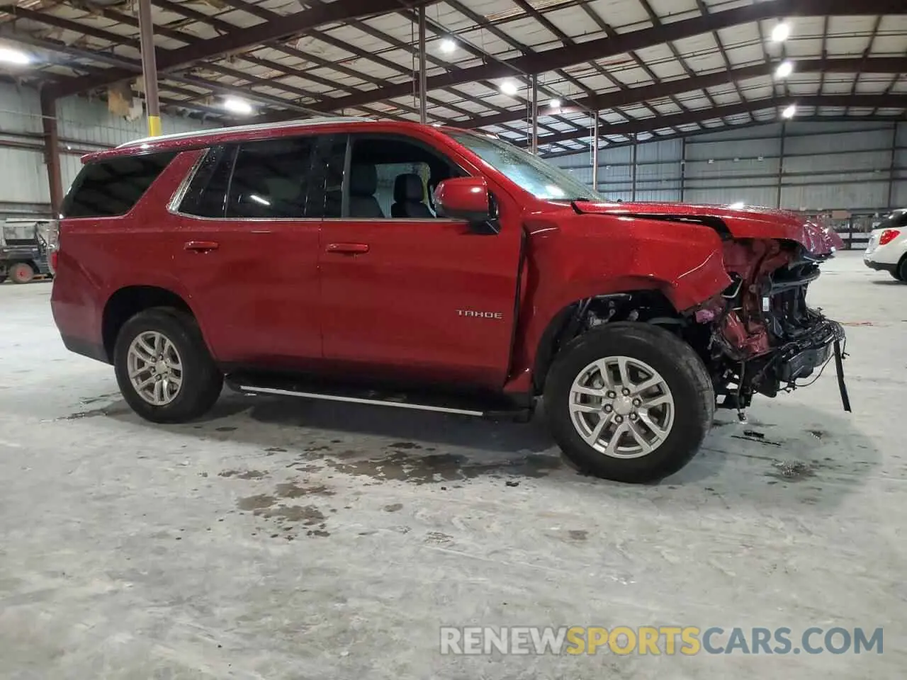 4 Photograph of a damaged car 1GNSCNKD5NR251765 CHEVROLET TAHOE 2022