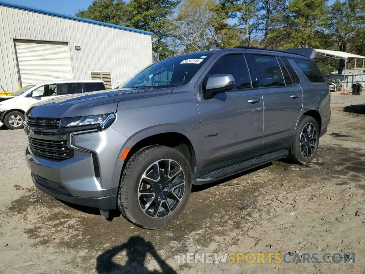 1 Photograph of a damaged car 1GNSCRKD0NR177064 CHEVROLET TAHOE 2022