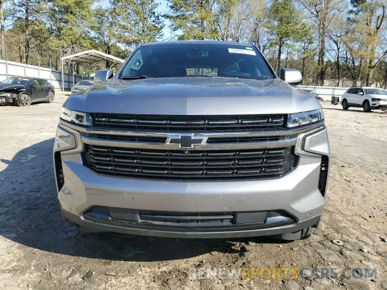 5 Photograph of a damaged car 1GNSCRKD0NR177064 CHEVROLET TAHOE 2022
