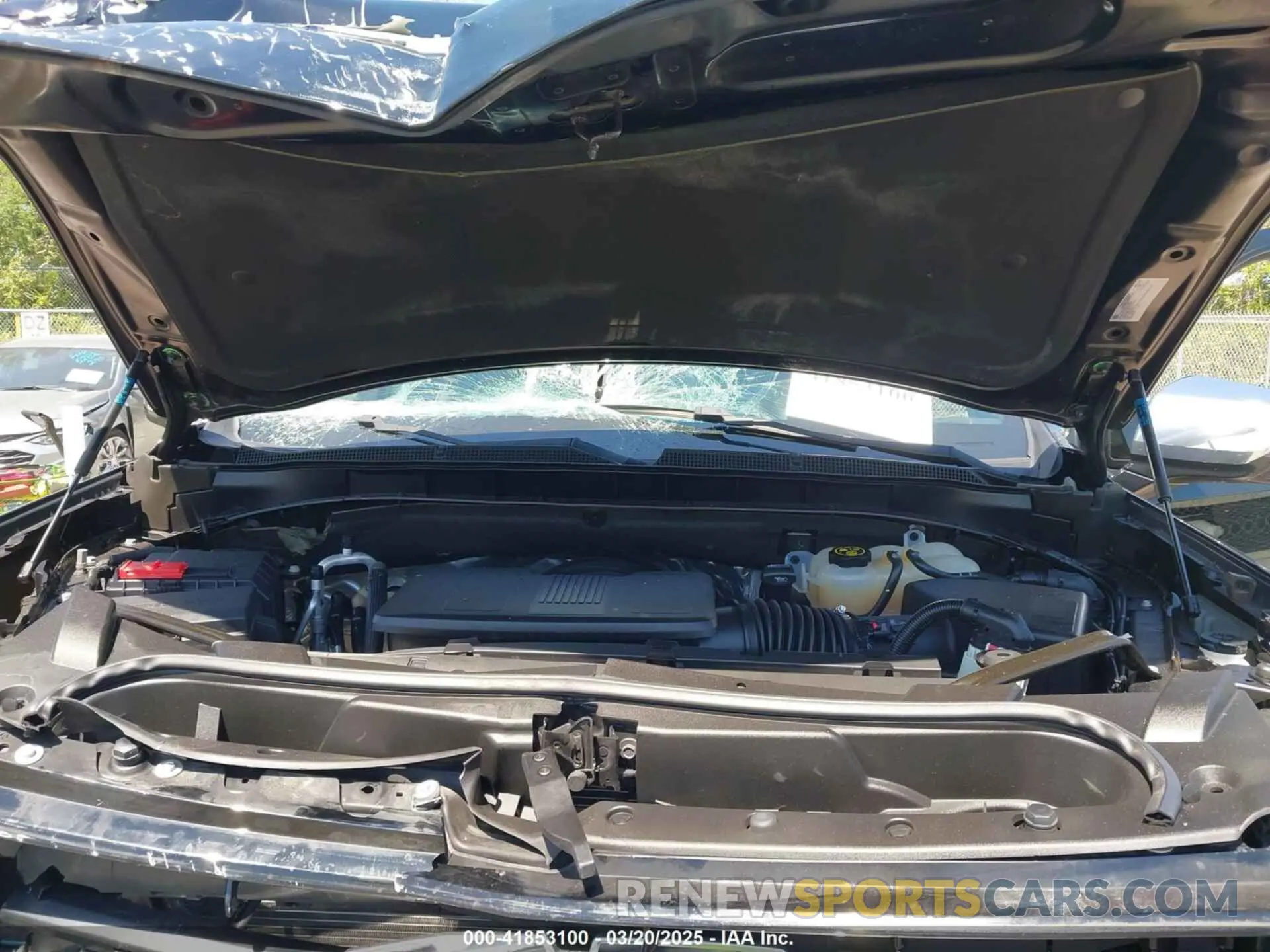 10 Photograph of a damaged car 1GNSCSKDXNR362584 CHEVROLET TAHOE 2022