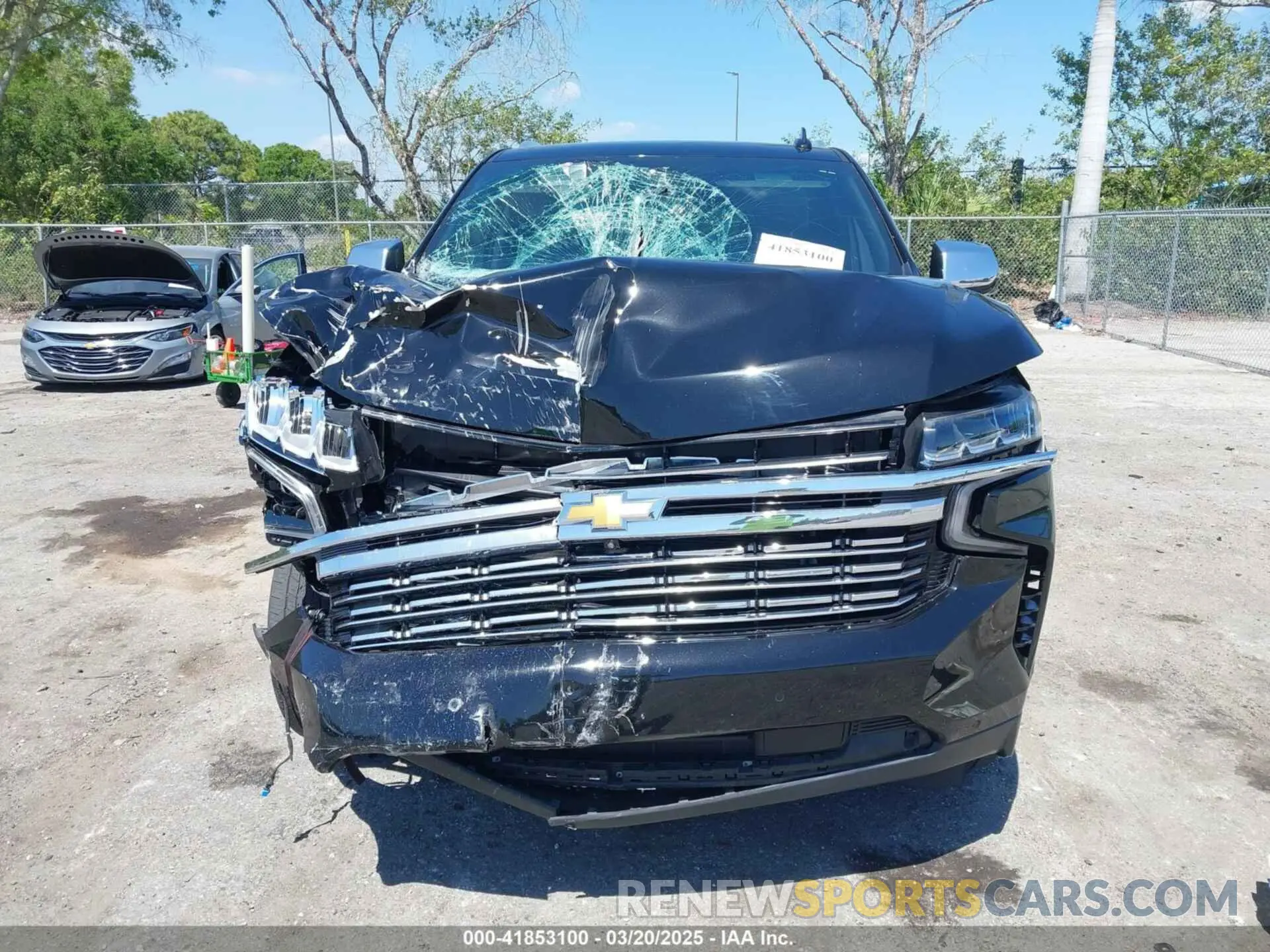 12 Photograph of a damaged car 1GNSCSKDXNR362584 CHEVROLET TAHOE 2022