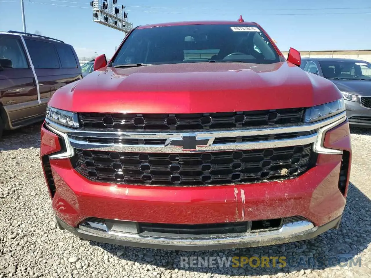 5 Фотография поврежденного автомобиля 1GNSKMKD5NR317969 CHEVROLET TAHOE 2022