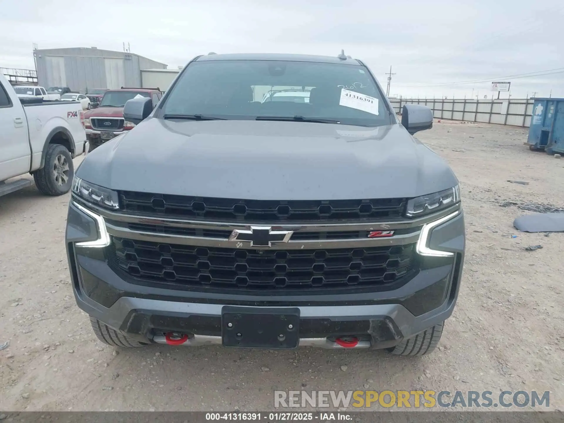 13 Фотография поврежденного автомобиля 1GNSKPKD3NR304672 CHEVROLET TAHOE 2022