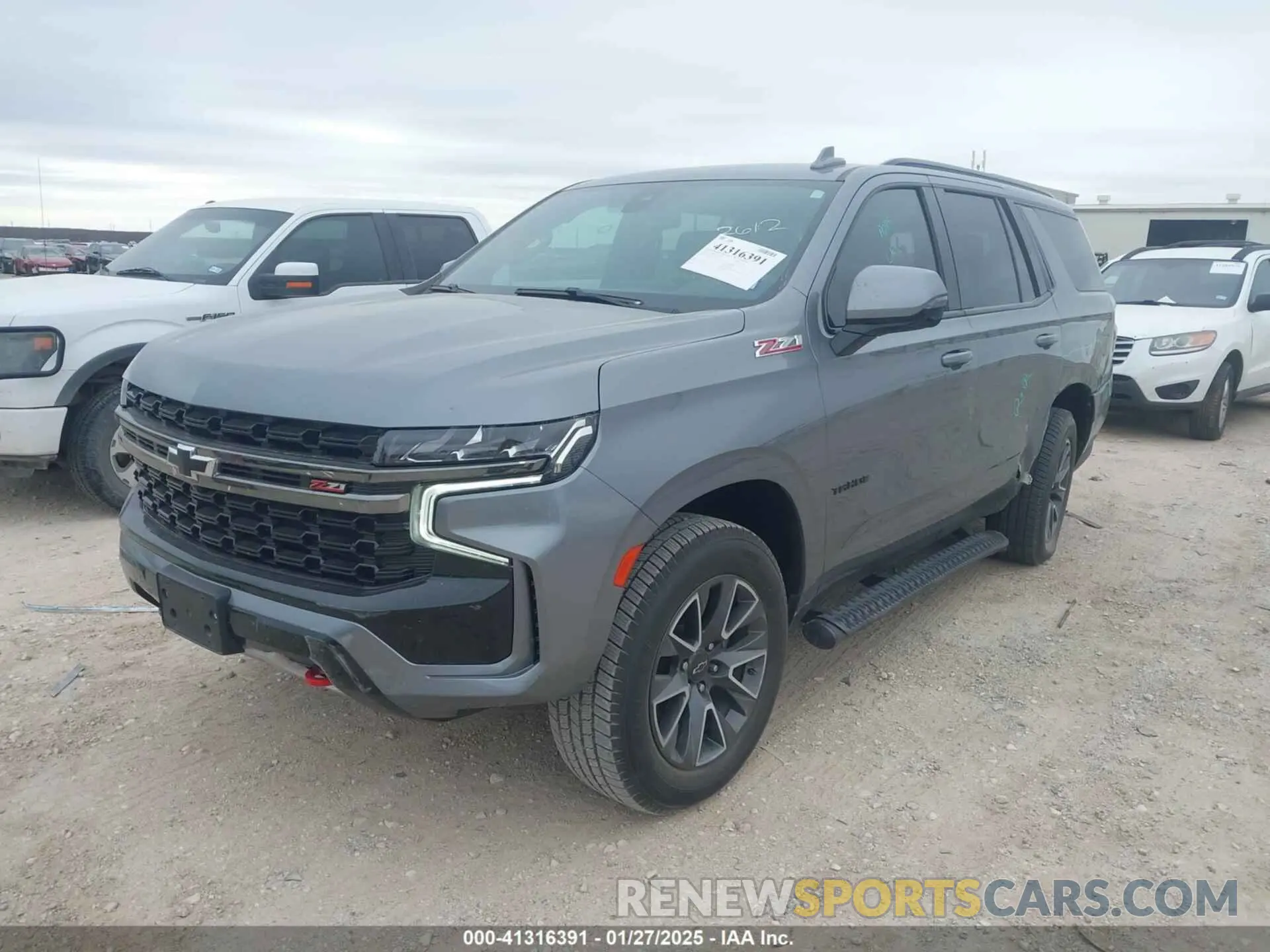 2 Фотография поврежденного автомобиля 1GNSKPKD3NR304672 CHEVROLET TAHOE 2022
