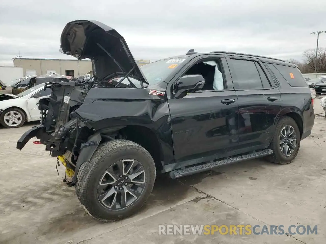 1 Фотография поврежденного автомобиля 1GNSKPKD7NR309275 CHEVROLET TAHOE 2022