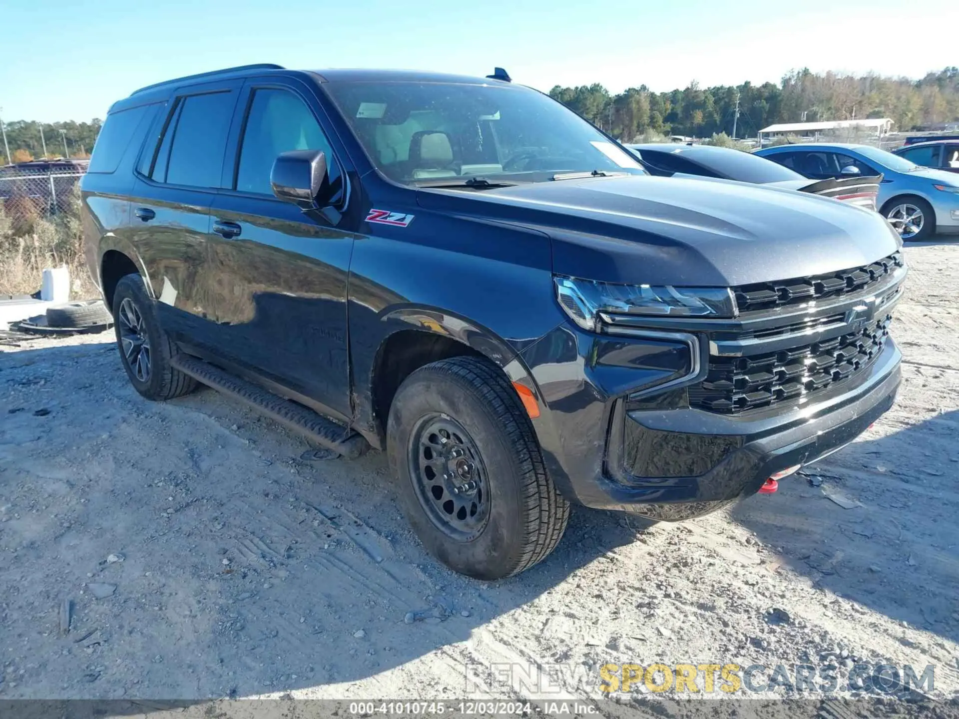 1 Photograph of a damaged car 1GNSKPKL7NR333664 CHEVROLET TAHOE 2022