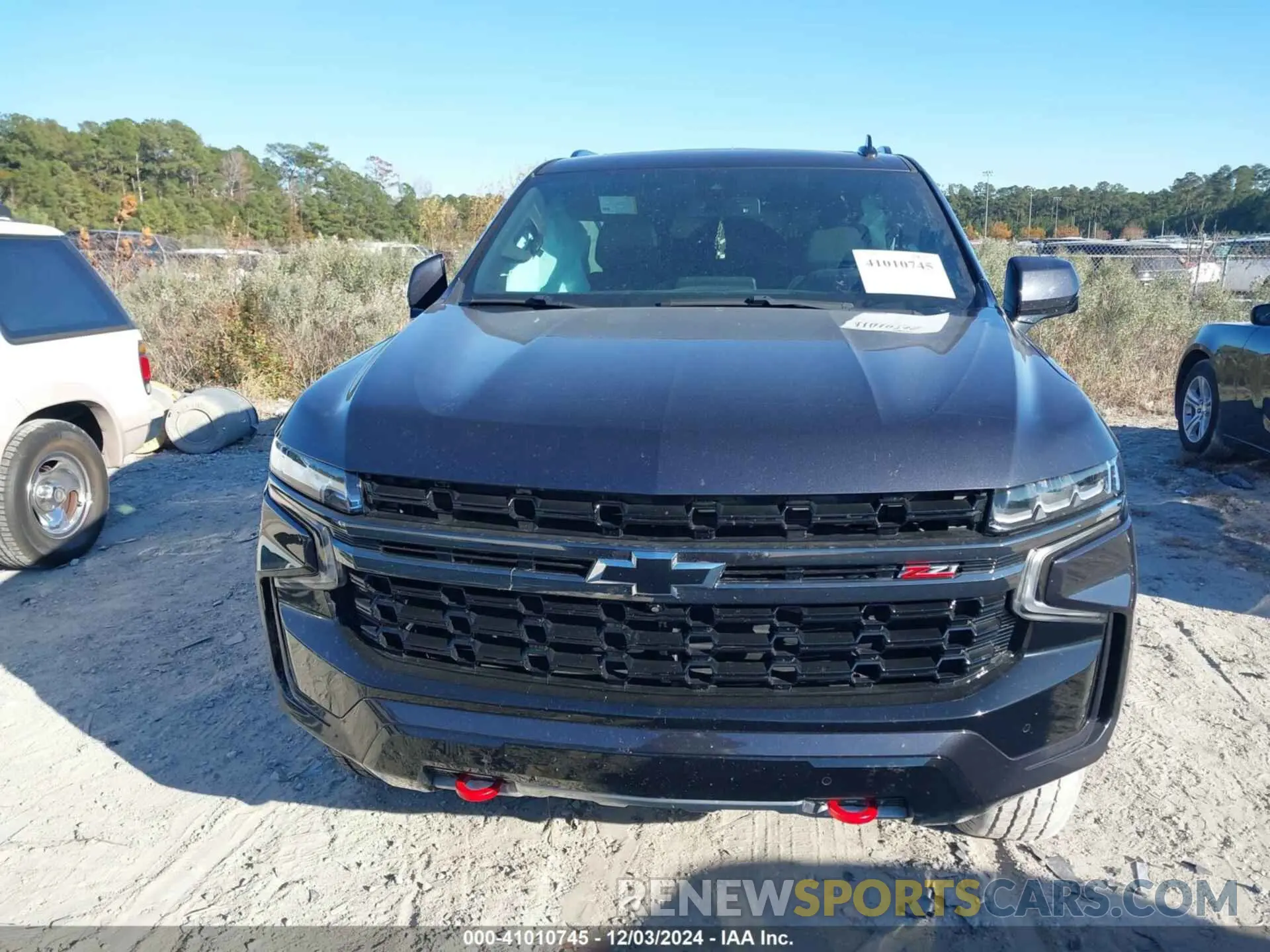 12 Photograph of a damaged car 1GNSKPKL7NR333664 CHEVROLET TAHOE 2022