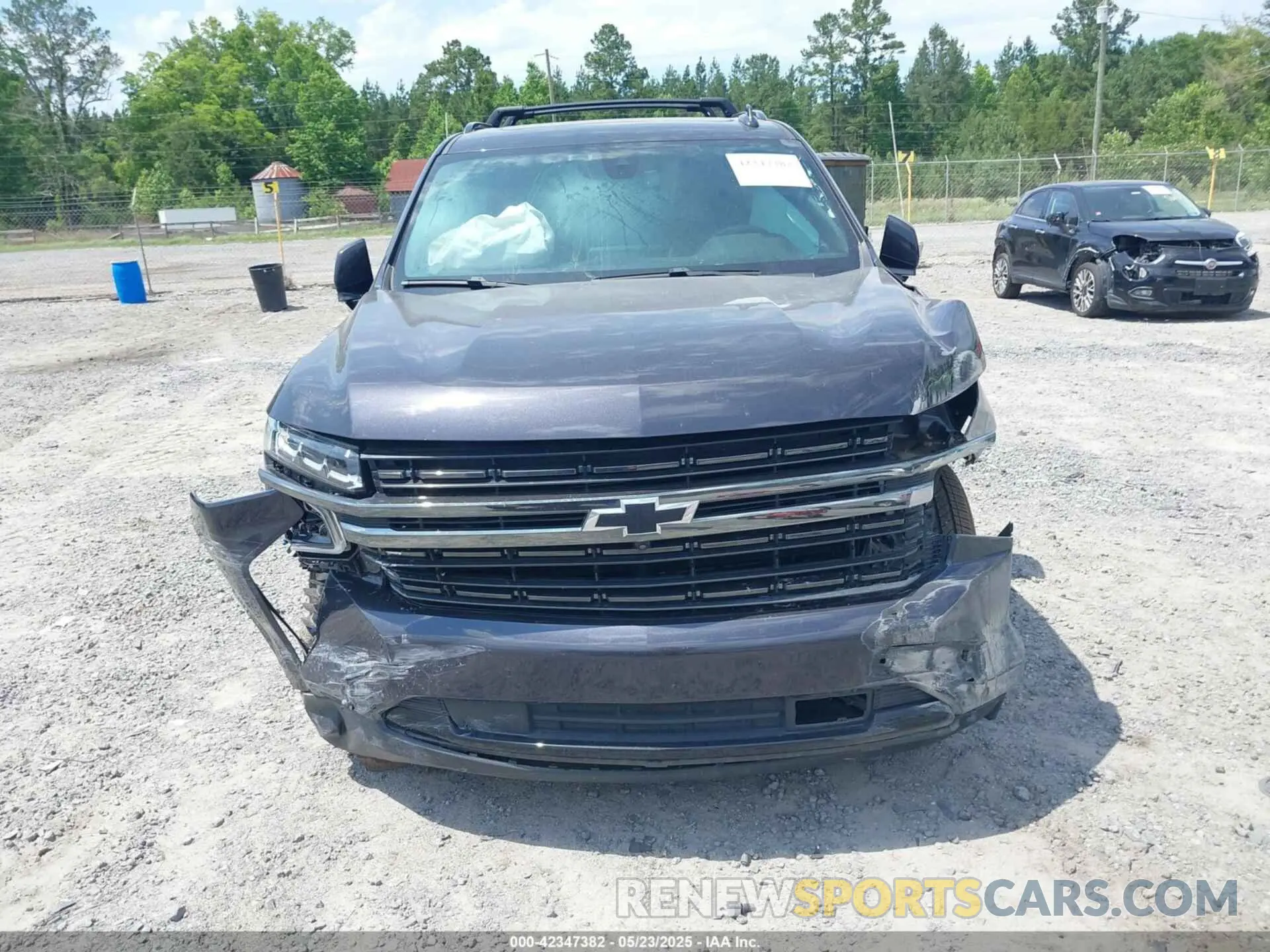12 Photograph of a damaged car 1GNSKRKD6NR361508 CHEVROLET TAHOE 2022