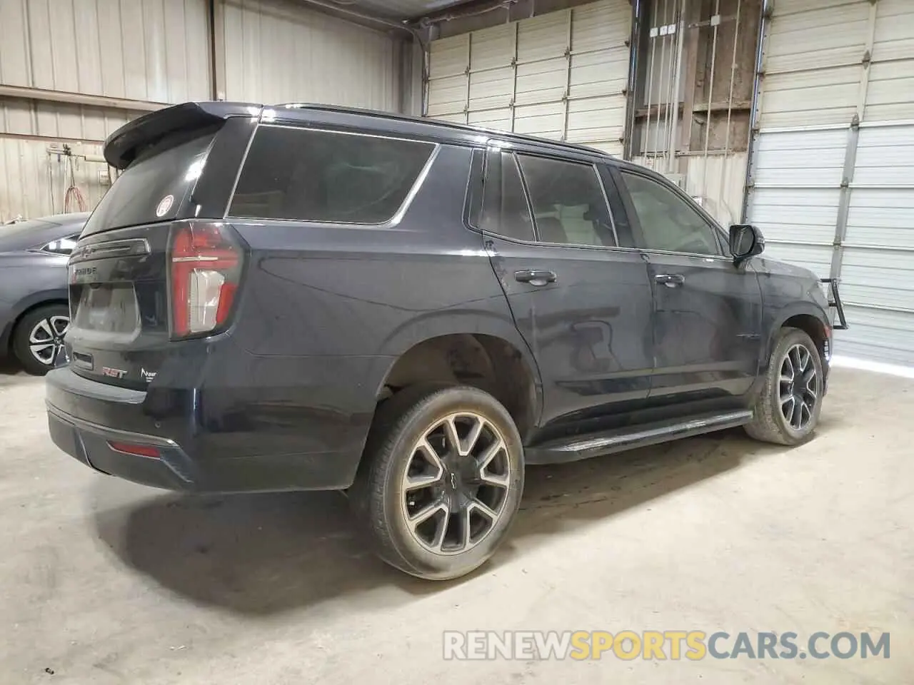 3 Photograph of a damaged car 1GNSKRKT6NR331724 CHEVROLET TAHOE 2022