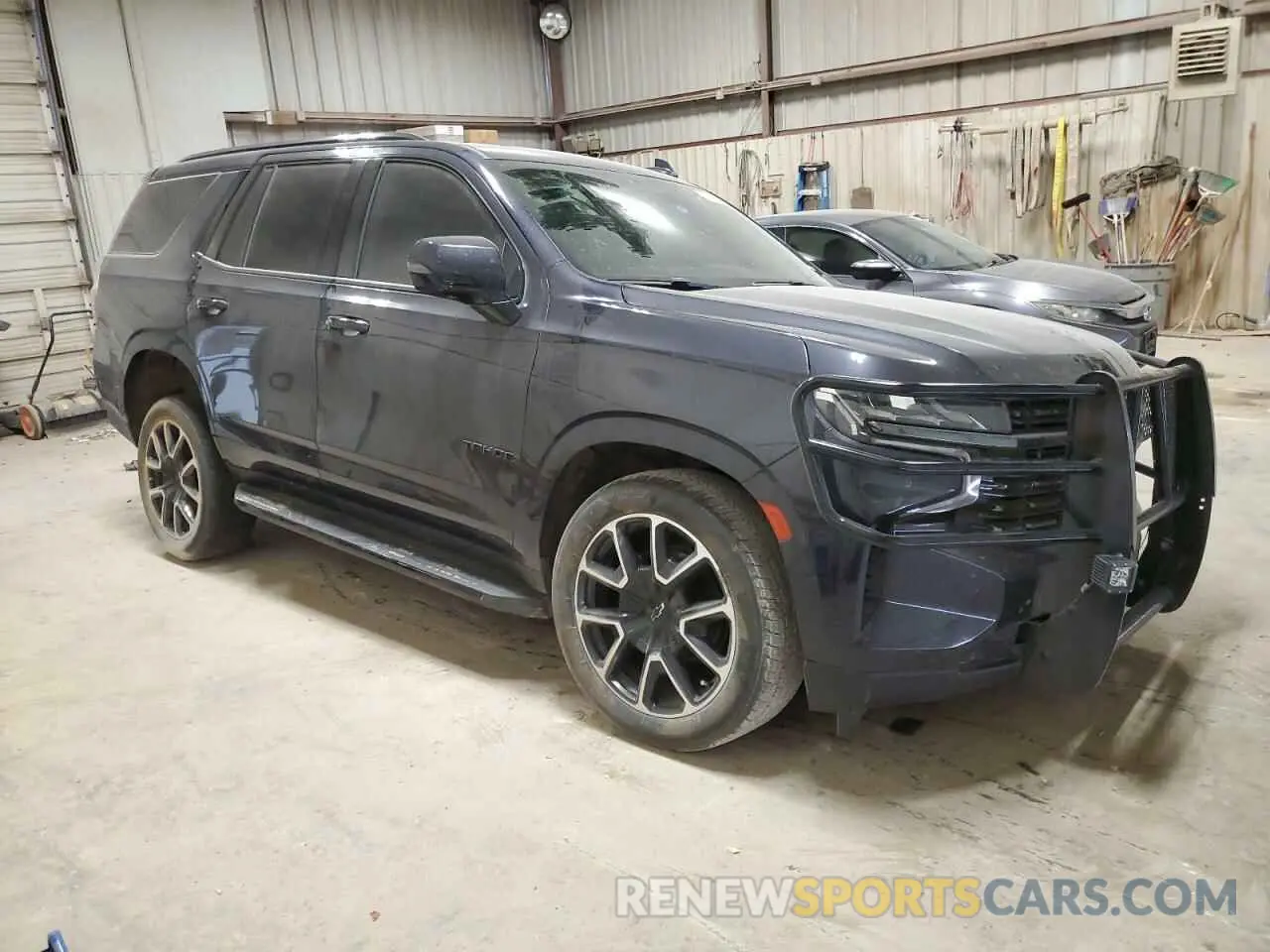 4 Photograph of a damaged car 1GNSKRKT6NR331724 CHEVROLET TAHOE 2022