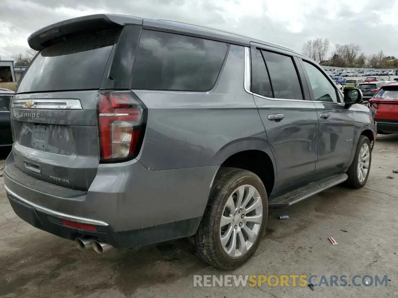 3 Фотография поврежденного автомобиля 1GNSKSKD4NR147415 CHEVROLET TAHOE 2022