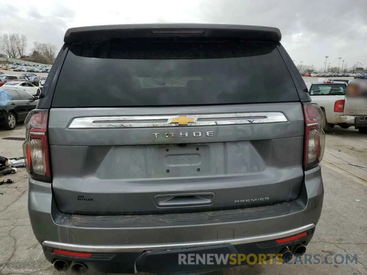 6 Фотография поврежденного автомобиля 1GNSKSKD4NR147415 CHEVROLET TAHOE 2022