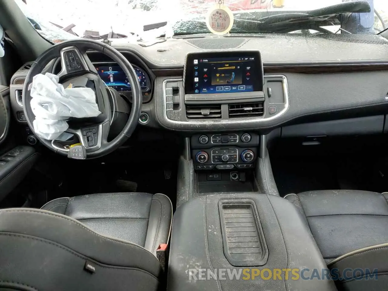 8 Фотография поврежденного автомобиля 1GNSKSKD4NR147415 CHEVROLET TAHOE 2022