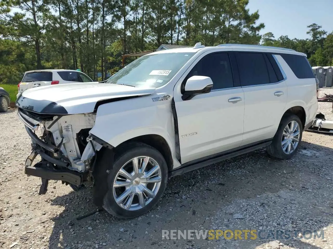 1 Photograph of a damaged car 1GNSKTKL5NR186348 CHEVROLET TAHOE 2022