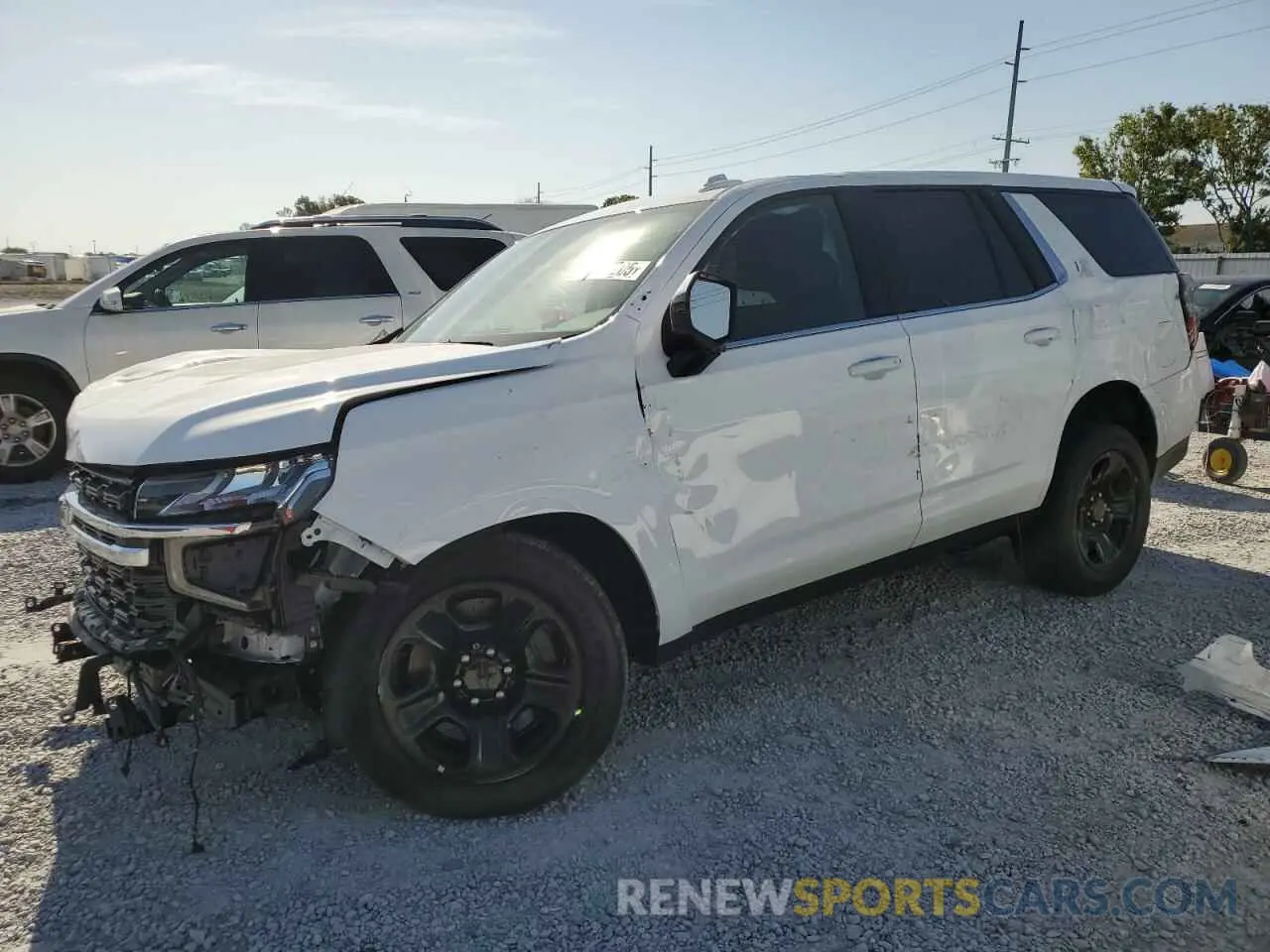 1 Фотография поврежденного автомобиля 1GBSCLED2PR328687 CHEVROLET TAHOE 2023