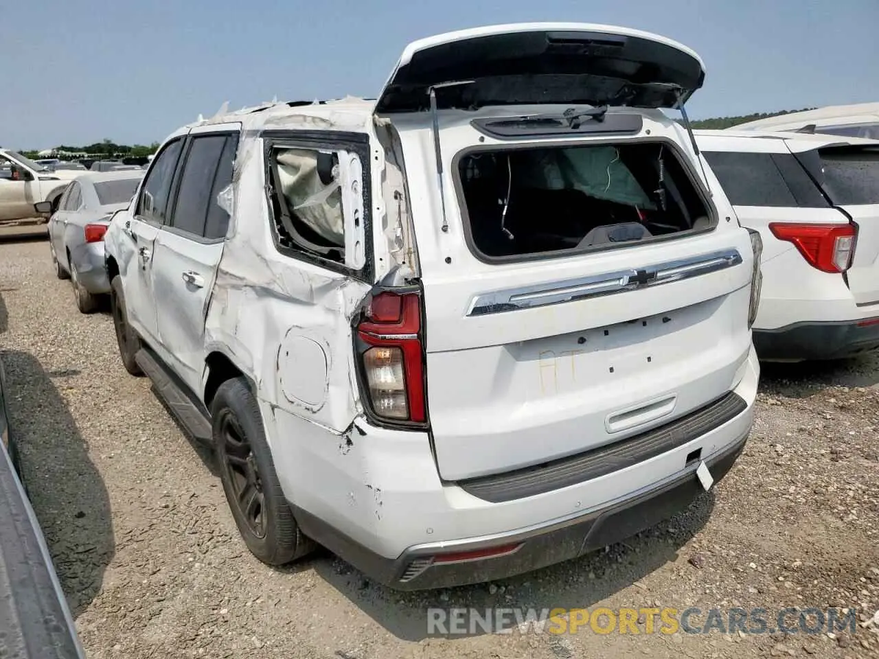 2 Фотография поврежденного автомобиля 1GBSCLED3PR299474 CHEVROLET TAHOE 2023