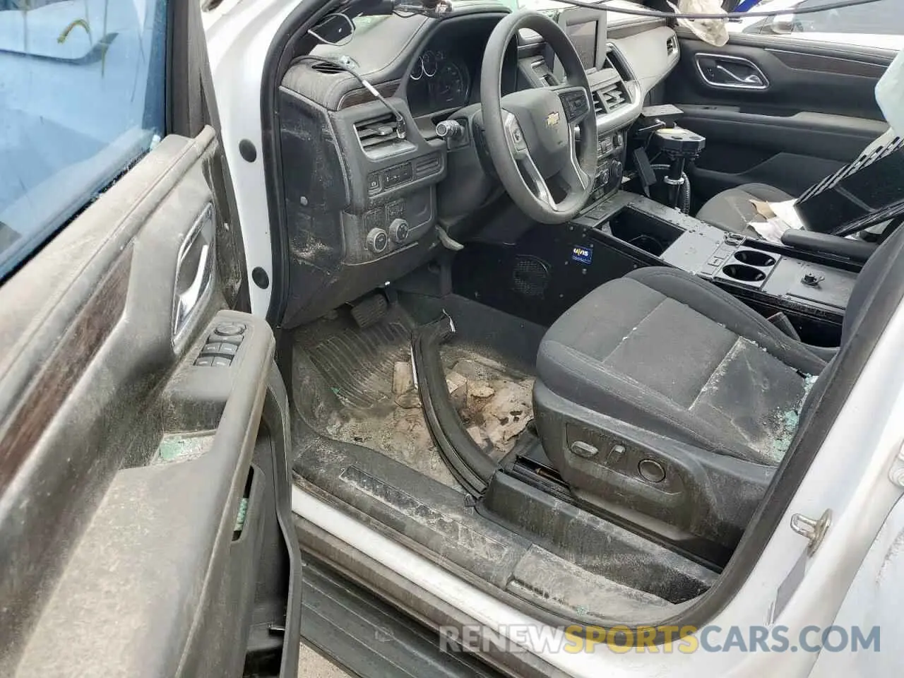 8 Фотография поврежденного автомобиля 1GBSCLED3PR299474 CHEVROLET TAHOE 2023