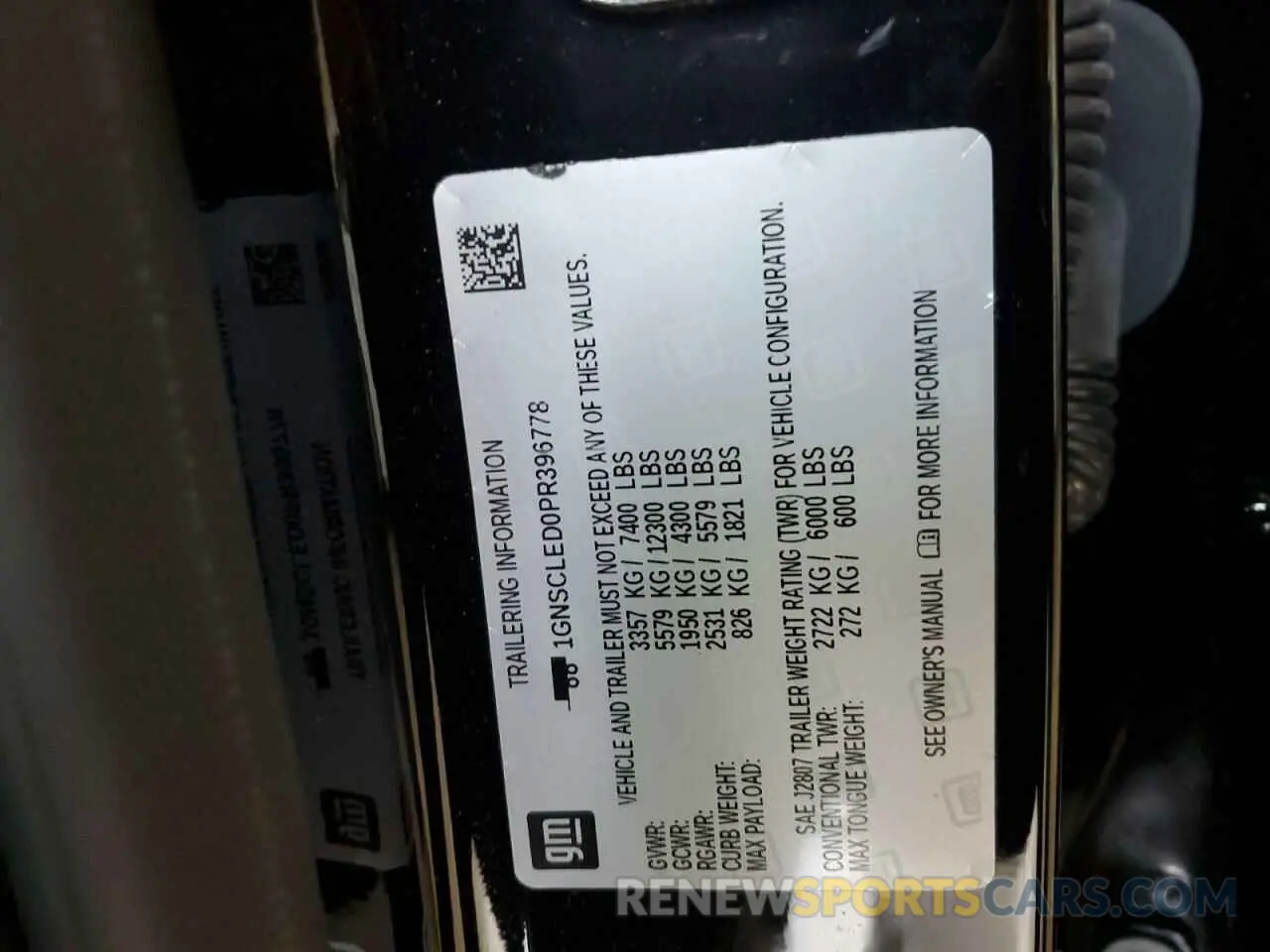 14 Фотография поврежденного автомобиля 1GNSCLED0PR396778 CHEVROLET TAHOE 2023