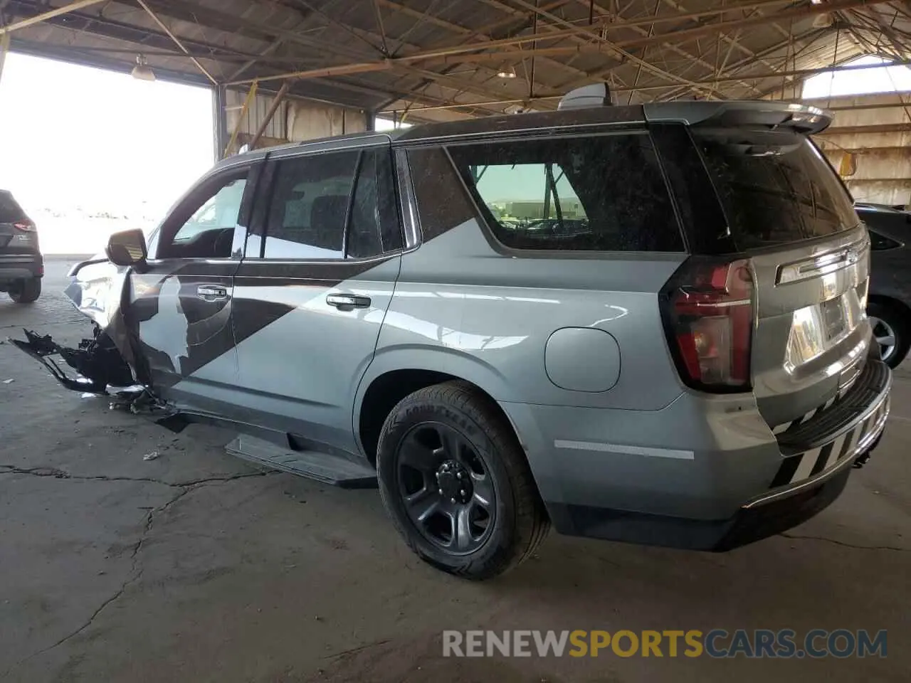 2 Фотография поврежденного автомобиля 1GNSCLED5PR133377 CHEVROLET TAHOE 2023