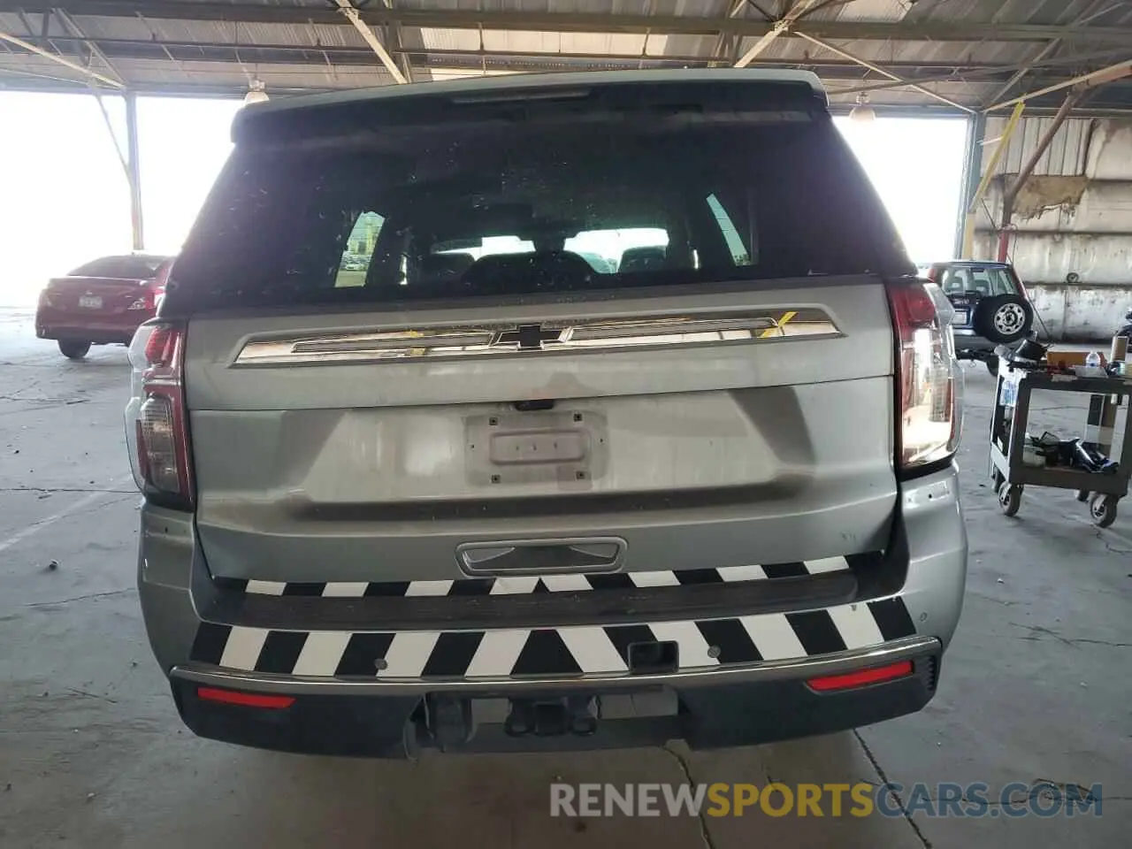 6 Фотография поврежденного автомобиля 1GNSCLED5PR133377 CHEVROLET TAHOE 2023