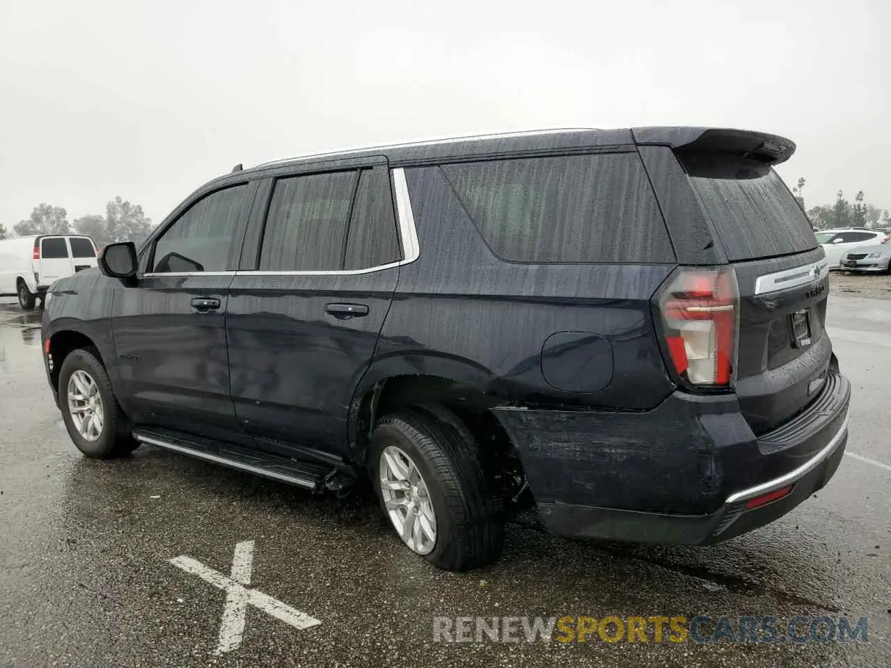 2 Photograph of a damaged car 1GNSCMED0PR286044 CHEVROLET TAHOE 2023