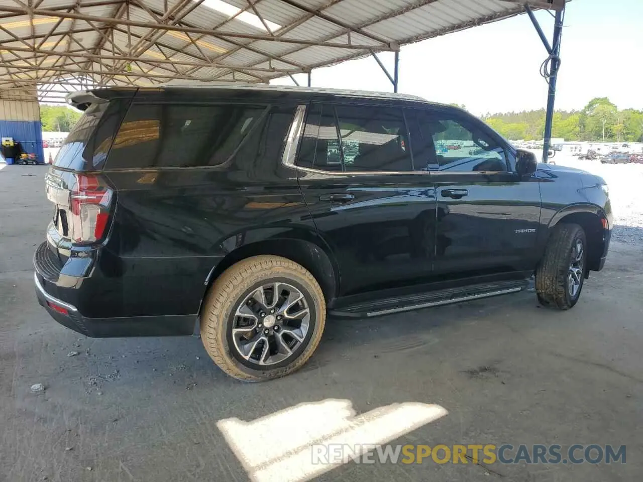 3 Фотография поврежденного автомобиля 1GNSCMKD5PR356819 CHEVROLET TAHOE 2023