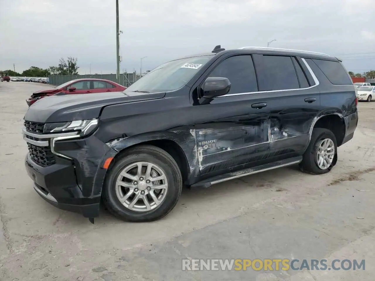 1 Фотография поврежденного автомобиля 1GNSCMKD8PR149034 CHEVROLET TAHOE 2023