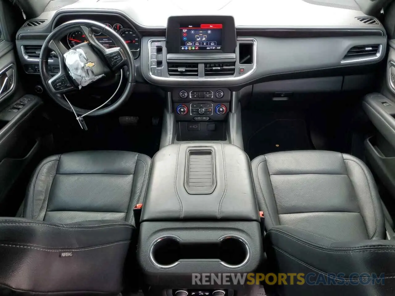 8 Фотография поврежденного автомобиля 1GNSCMKD8PR149034 CHEVROLET TAHOE 2023