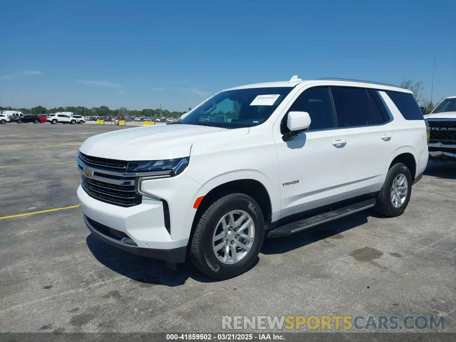 2 Photograph of a damaged car 1GNSCNKD2PR295967 CHEVROLET TAHOE 2023