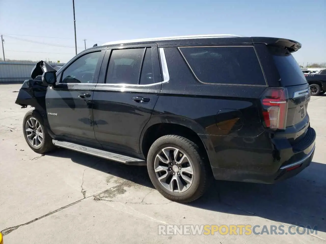 2 Фотография поврежденного автомобиля 1GNSCNKD2PR527435 CHEVROLET TAHOE 2023