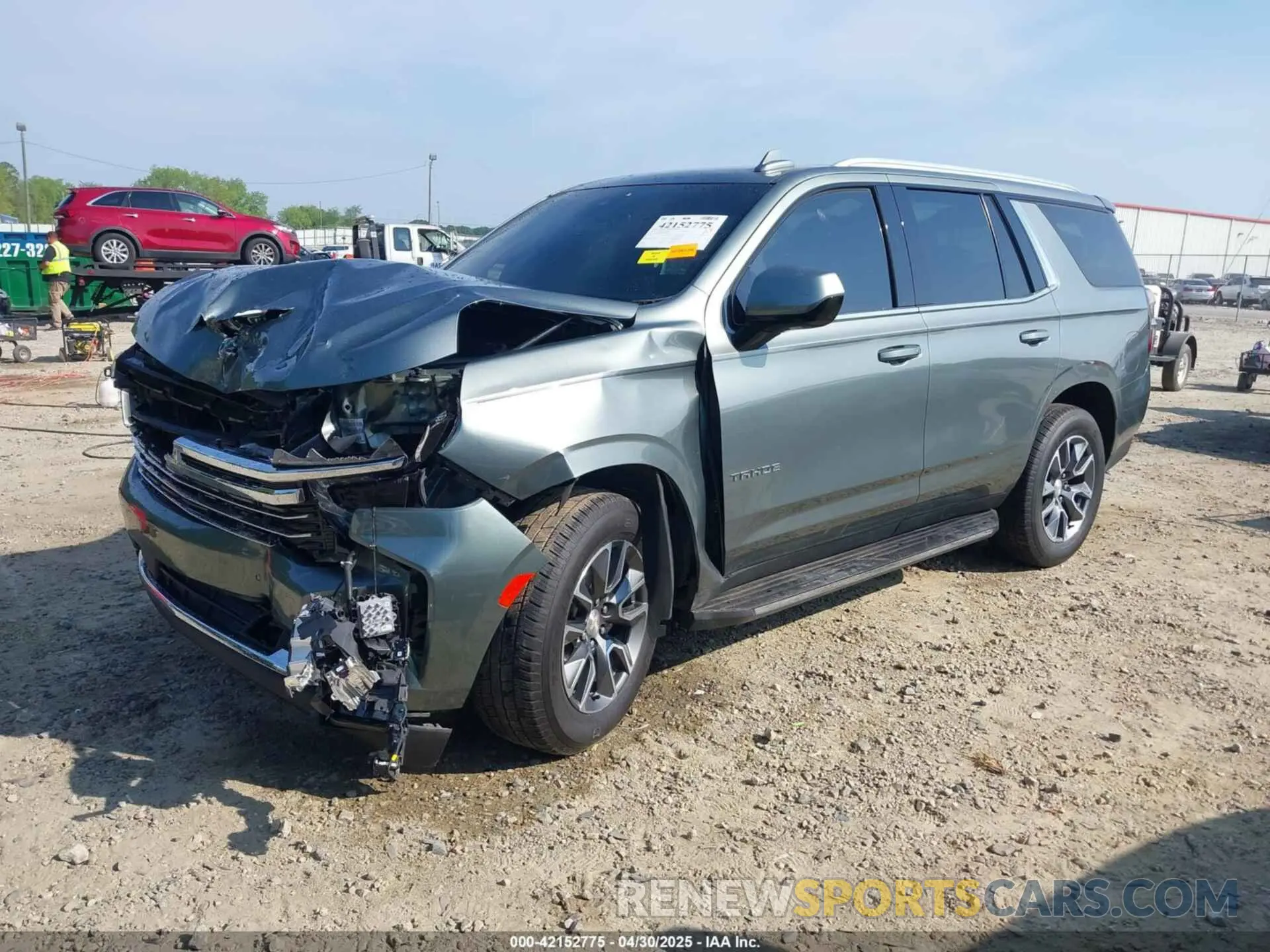 2 Фотография поврежденного автомобиля 1GNSCNKD3PR305891 CHEVROLET TAHOE 2023