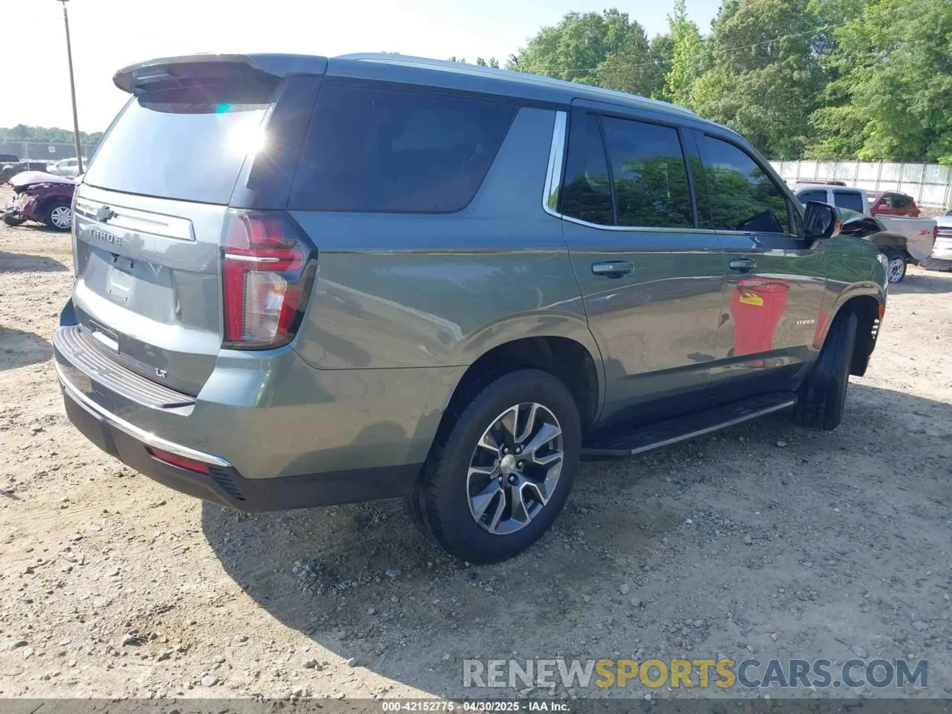 4 Фотография поврежденного автомобиля 1GNSCNKD3PR305891 CHEVROLET TAHOE 2023
