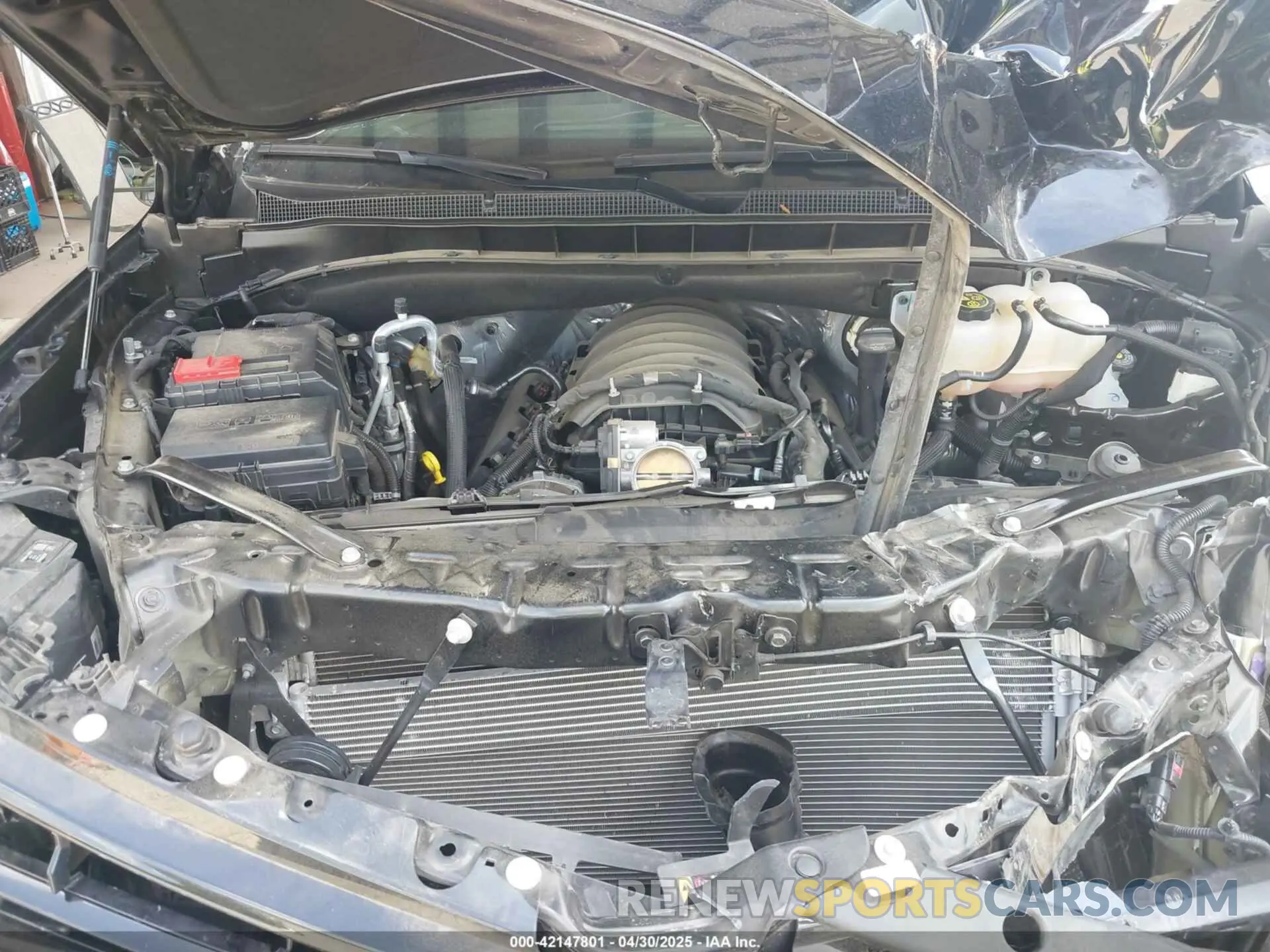 10 Photograph of a damaged car 1GNSCRKD2PR531394 CHEVROLET TAHOE 2023
