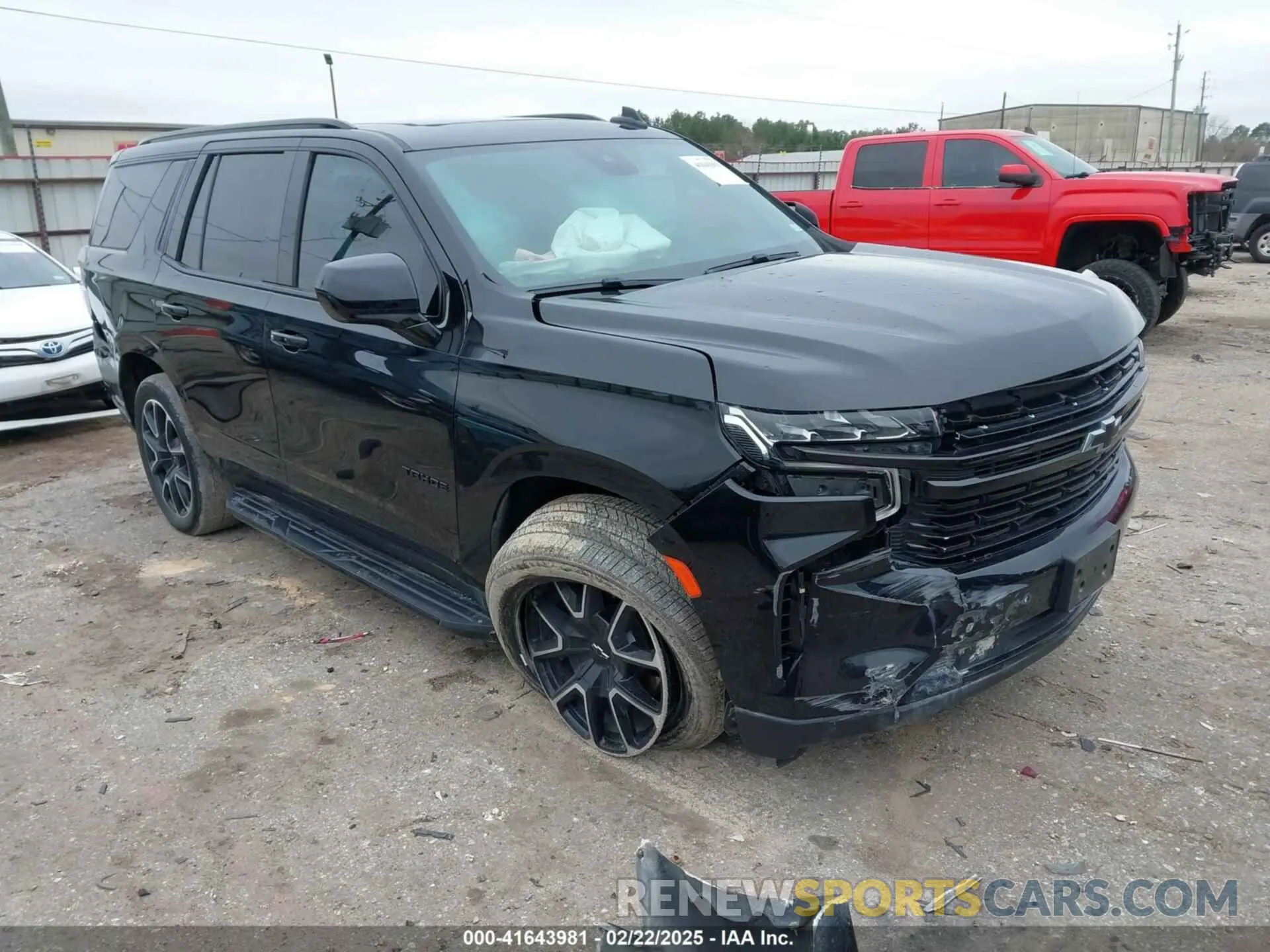 1 Photograph of a damaged car 1GNSCRKD4PR217763 CHEVROLET TAHOE 2023