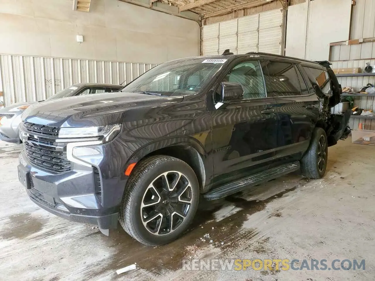 1 Photograph of a damaged car 1GNSCRKD5PR290351 CHEVROLET TAHOE 2023