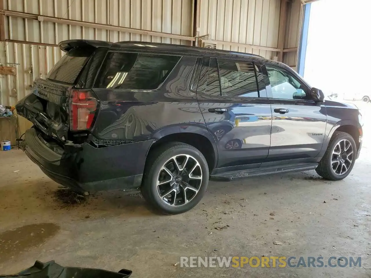 3 Photograph of a damaged car 1GNSCRKD5PR290351 CHEVROLET TAHOE 2023