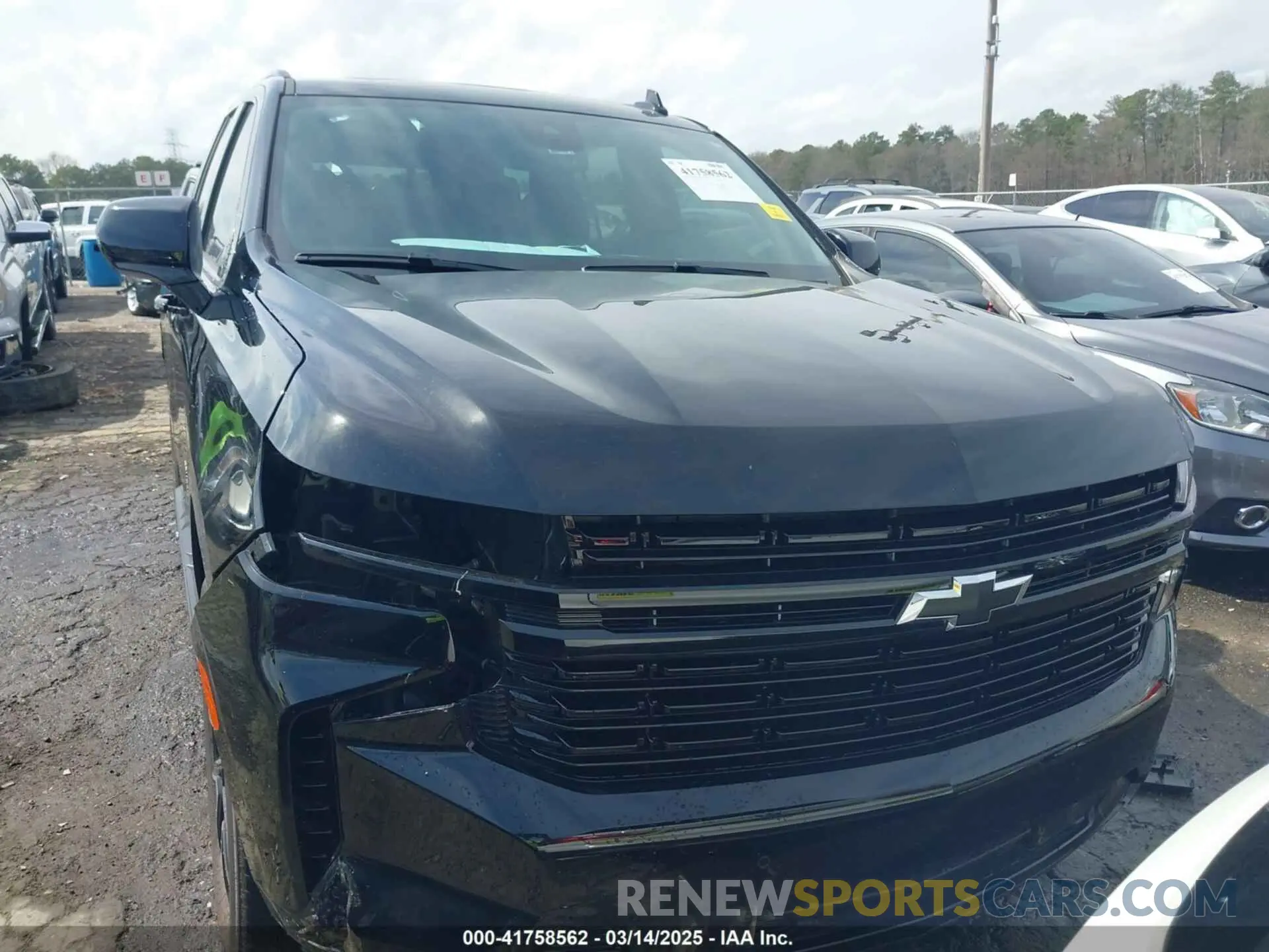11 Фотография поврежденного автомобиля 1GNSCRKD7PR225100 CHEVROLET TAHOE 2023