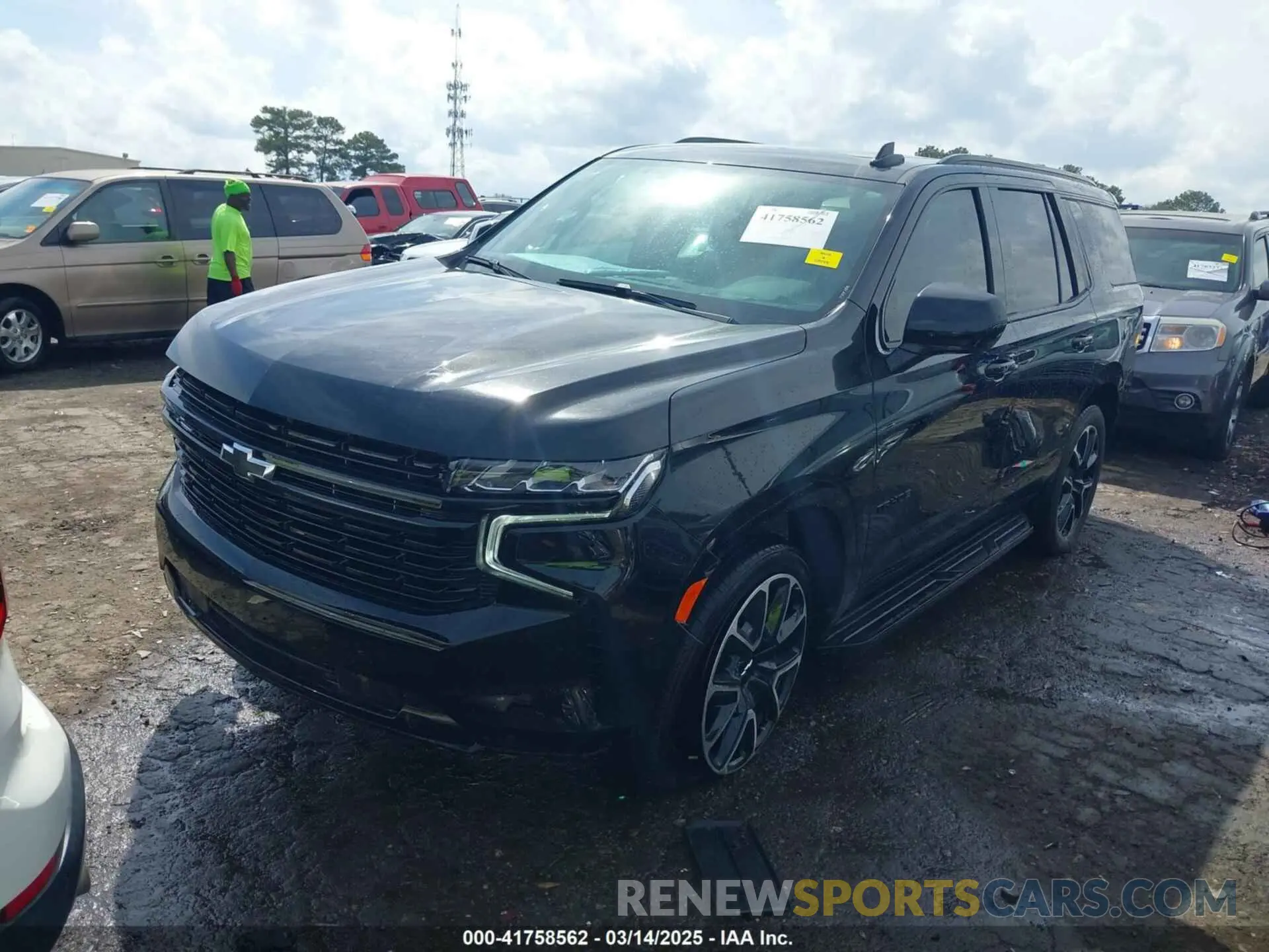 2 Фотография поврежденного автомобиля 1GNSCRKD7PR225100 CHEVROLET TAHOE 2023