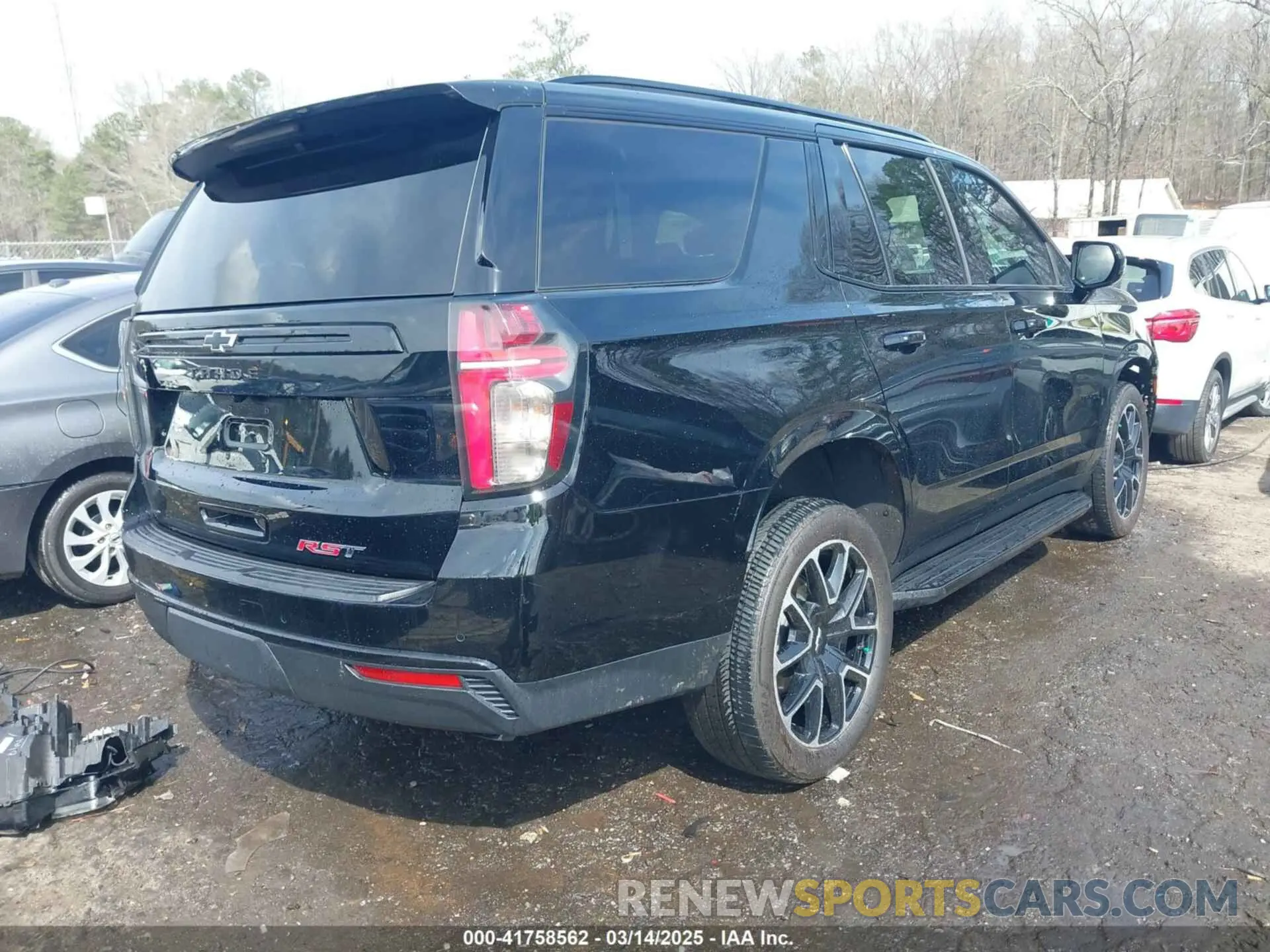 4 Фотография поврежденного автомобиля 1GNSCRKD7PR225100 CHEVROLET TAHOE 2023