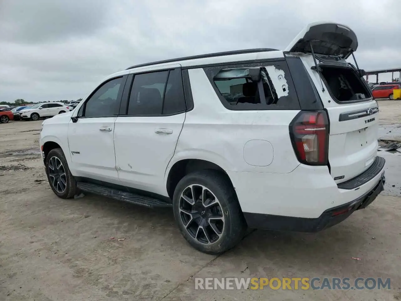 2 Фотография поврежденного автомобиля 1GNSCRKD9PR391778 CHEVROLET TAHOE 2023