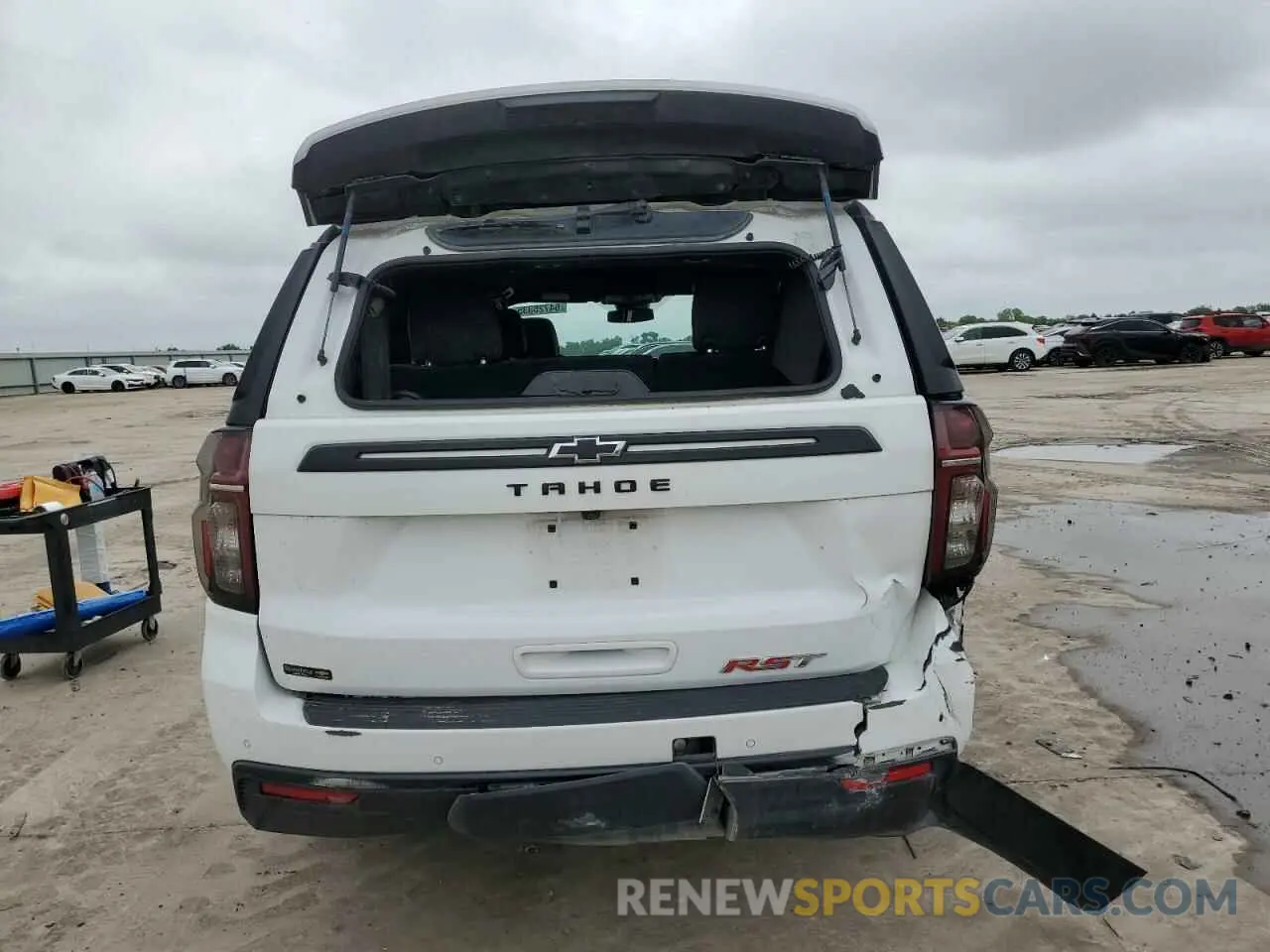 6 Фотография поврежденного автомобиля 1GNSCRKD9PR391778 CHEVROLET TAHOE 2023
