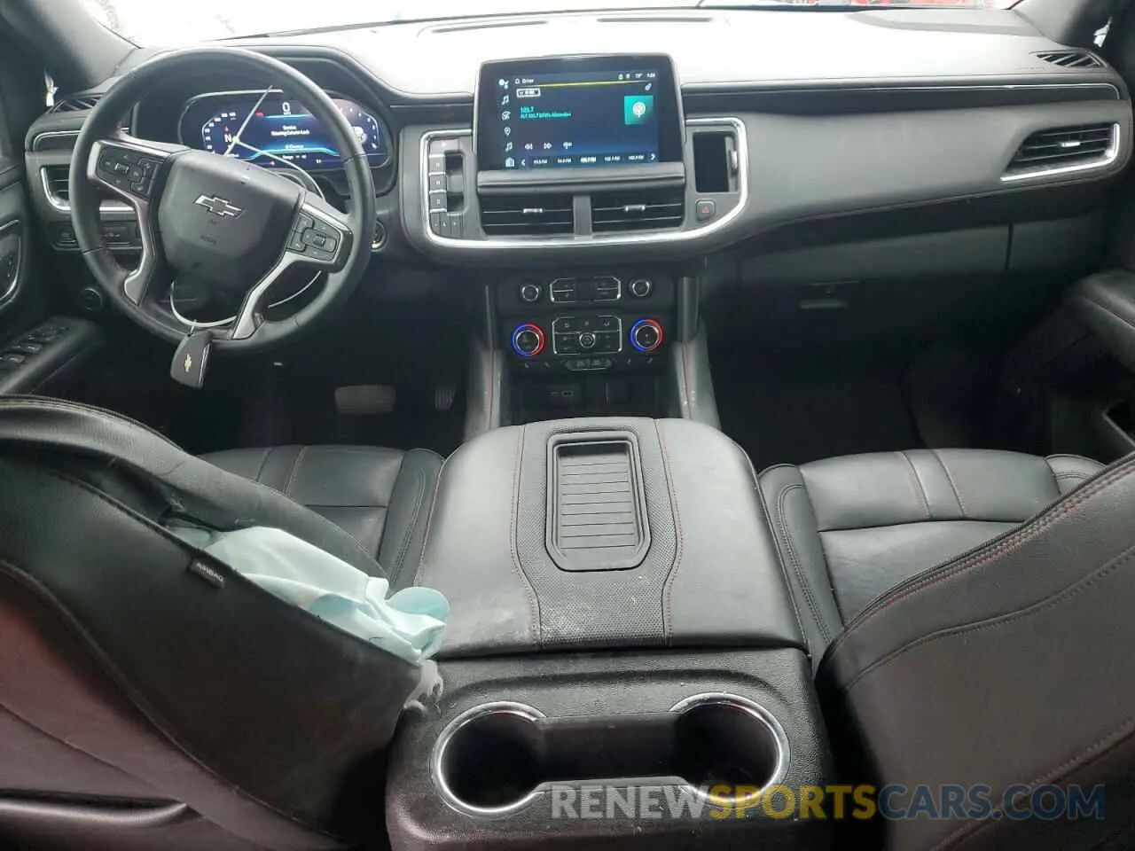 8 Фотография поврежденного автомобиля 1GNSCRKD9PR391778 CHEVROLET TAHOE 2023